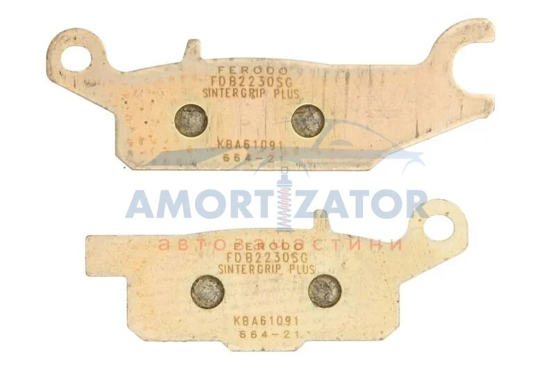 Гальмівна колодка (диск) FERODO FDB2230SG (фото 1)