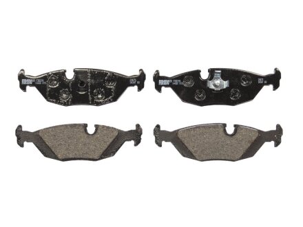Комплект гальмівних колодок задн (із замком), BMW 3 (E30), 5 (E28), 6 (E24), 7 (E23), Z3 (E36) 1.6-3.5 04.76-06.00 FERODO FDB296