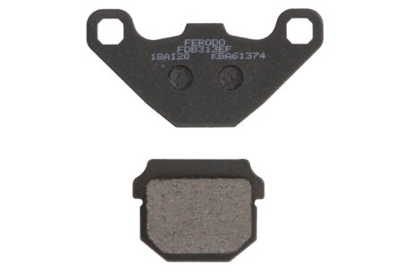 Гальмівна колодка (диск) FERODO FDB313EF