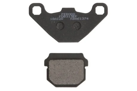 Гальмівна колодка (диск) FERODO FDB313EF
