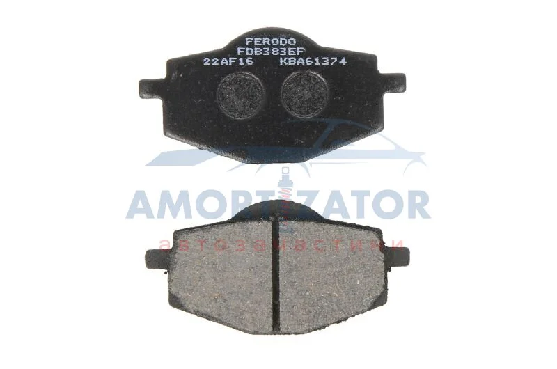 Гальмівна колодка (диск) FERODO FDB383EF (фото 1)