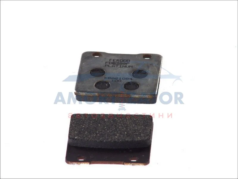 Гальмiвнi колодки FERODO FDB389P (фото 1)