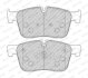 Комплект гальмівних колодок передн, JAGUAR F-PACE, I-PACE, XE, XF II, XF SPORTBRAKE LAND ROVER DISCOVERY SPORT, RANGE ROVER VELAR 2.0-Electric 03.15- FERODO FDB4894 (фото 1)