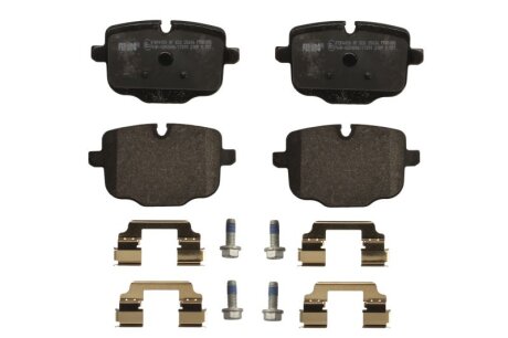 Комплект гальмівних колодок задн, BMW 5 (F10), 5 (F11), 5 (G30, F90), 5 (G31), 6 (F12), 6 (F13), 6 GRAN COUPE (F06), 6 GRAN TURISMO (G32), 7 (G11, G12), 8 (G14, F91), 8 (G15 1.6-Electric 01.10- FERODO FDB5056