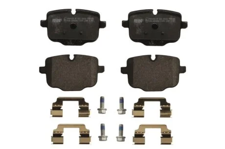 Комплект гальмівних колодок задн, BMW 5 (F10), 5 (F11), 5 (G30, F90), 5 (G31), 6 (F12), 6 (F13), 6 GRAN COUPE (F06), 6 GRAN TURISMO (G32), 7 (G11, G12), 8 (G14, F91), 8 (G15 1.6-Electric 01.10- FERODO FDB5056