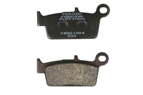 Гальмівна колодка (диск) FERODO FDB539P