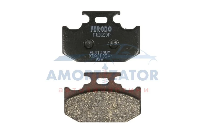 Гальмівна колодка (диск) FERODO FDB659P (фото 1)