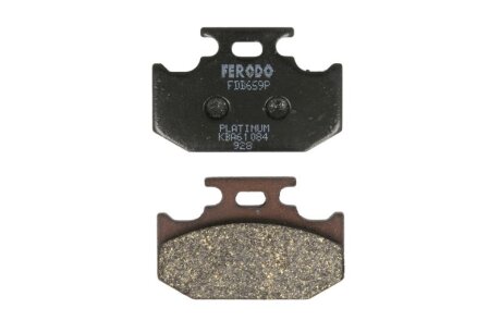 Гальмівна колодка (диск) FERODO FDB659P