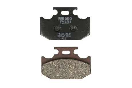 Гальмівна колодка (диск) FERODO FDB659P