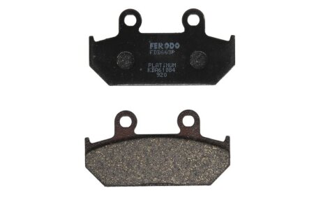 Гальмiвнi колодки FERODO FDB663P