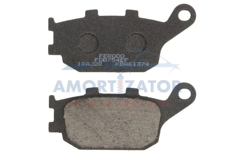 Гальмівна колодка (диск) FERODO FDB754EF (фото 1)