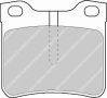 Комплект гальмівних колодок задн, MERCEDES V (638/2), VITO (W638) AUDI 80 B2 PEUGEOT 406, 605 1.8-3.0 02.86-10.04 FERODO FVR1044
