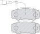Комплект гальмівних колодок задн, NISSAN CABSTAR, NT400 CABSTAR RVI MAXITY 2.5D/3.0D 09.06- FERODO FVR4054 (фото 2)