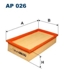 Фільтр повітря FILTRON AP 026