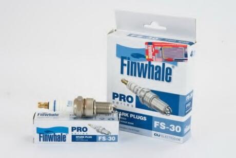 Свічка запалювання серія PRO ВАЗ 2108-2115 8 клап. 3-х електродна FINWHALE FS30