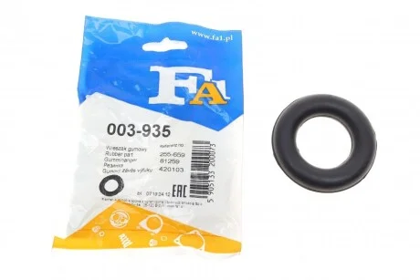 Резинка глушника FA1 003-935 Fischer Automotive One (FA1) 003935
