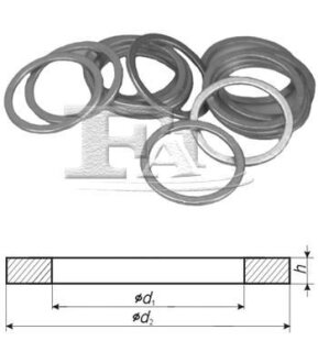 Шайба алюмінієва Fischer Automotive One (FA1) 067.810.010