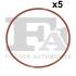 FISCHER BMW Ущільнювальне кільце дви. M57N2 MVQ 76,00 x 80,00 x 2,00 brown Fischer Automotive One (FA1) 076.409.005 (фото 1)