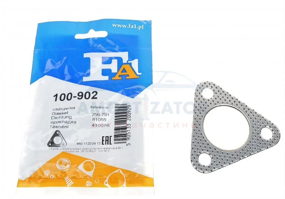 Прокладка труби вихлопної FA1 100-902 Fischer Automotive One (FA1) 100902 (фото 1)