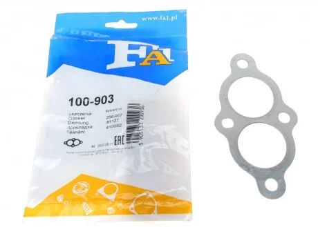 Прокладка труби вихлопної FA1 100-903 Fischer Automotive One (FA1) 100903