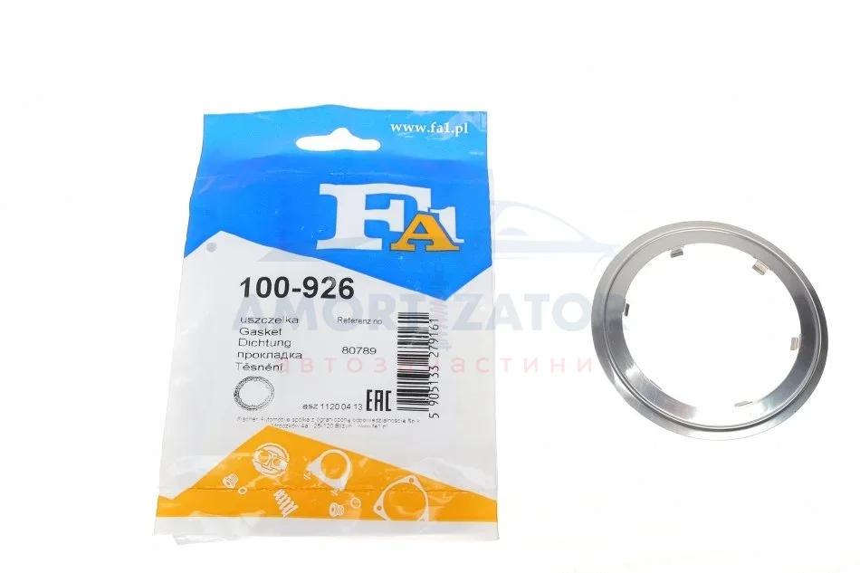 Прокладка труби вихлопної FA1 100-926 Fischer Automotive One (FA1) 100926 (фото 1)