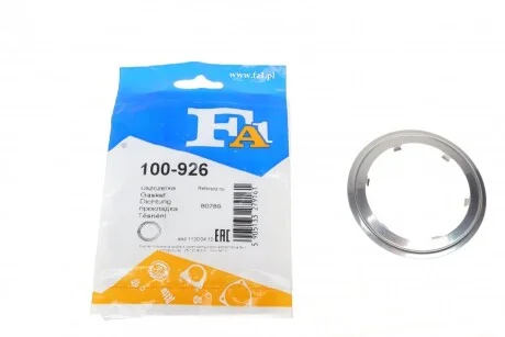 Прокладка труби вихлопної FA1 100-926 Fischer Automotive One (FA1) 100926