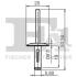Кліпса кріплення (затискач) Fischer Automotive One (FA1) 10-20020.5 (фото 2)