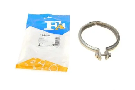 Хомут-затискач металевий Fischer Automotive One (FA1) 104894