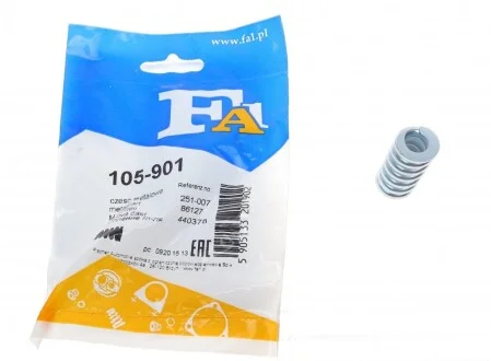 Пружина кріплення труби вихлопної FA1 105-901 Fischer Automotive One (FA1) 105901