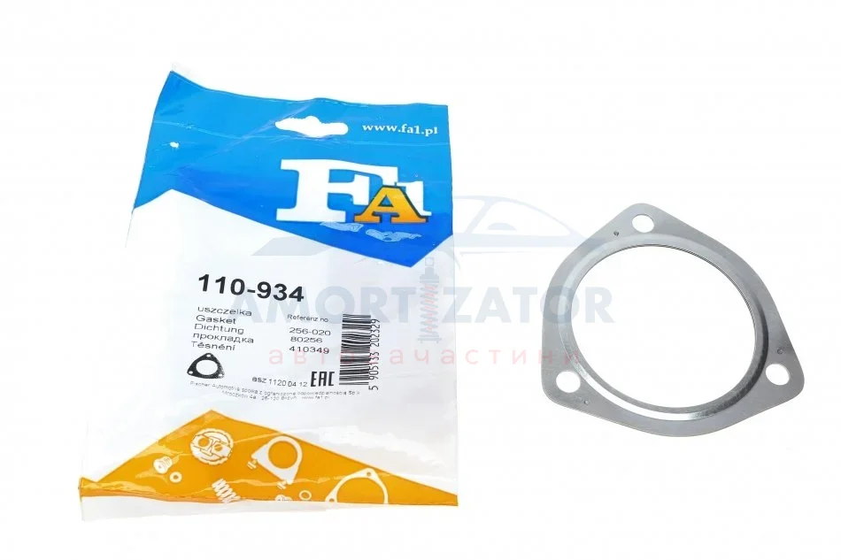 Прокладка труби вихлопної FA1 110-934 Fischer Automotive One (FA1) 110934 (фото 1)