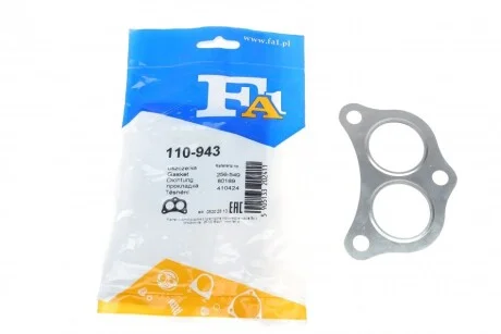 Прокладка труби вихлопної FA1 110-943 Fischer Automotive One (FA1) 110943