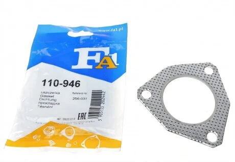 Прокладка труби вихлопної Fischer Automotive One (FA1) 110946