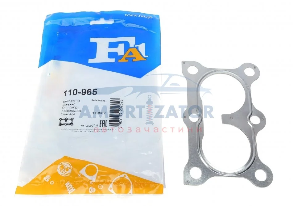 Прокладка труби вихлопної FA1 110-965 Fischer Automotive One (FA1) 110965 (фото 1)