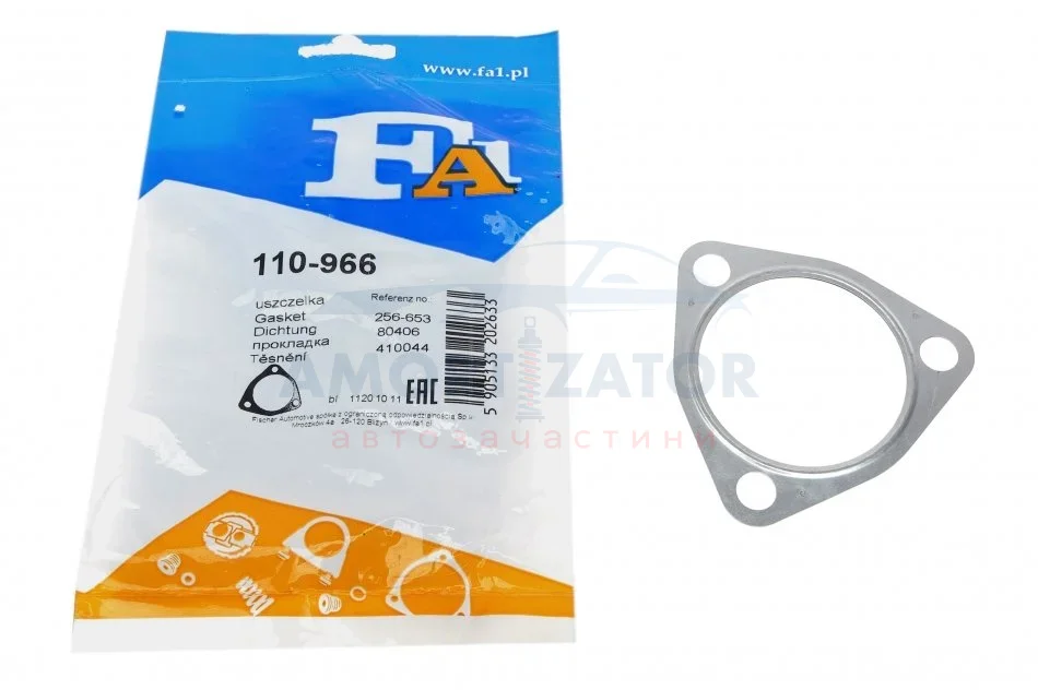 Прокладка труби вихлопної FA1 110-966 Fischer Automotive One (FA1) 110966 (фото 1)