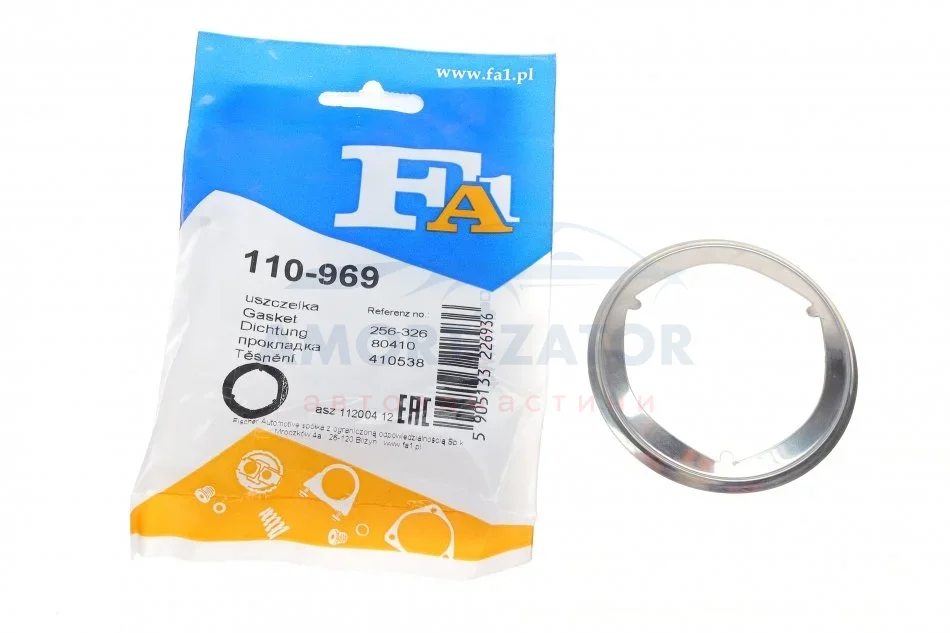 Прокладка глушника FA1 110-969 Fischer Automotive One (FA1) 110969 (фото 1)