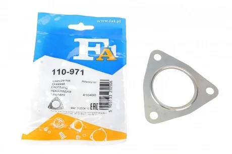 Прокладка, труба вихлопного газа Fischer Automotive One (FA1) 110971