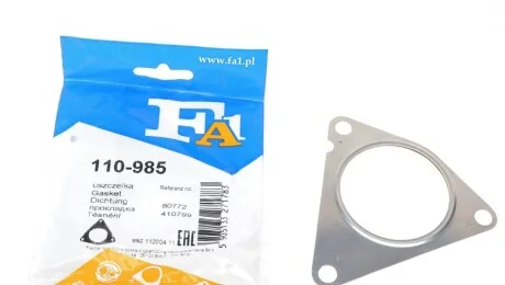 Прокладка труби вихлопної FA1 110-985 Fischer Automotive One (FA1) 110985