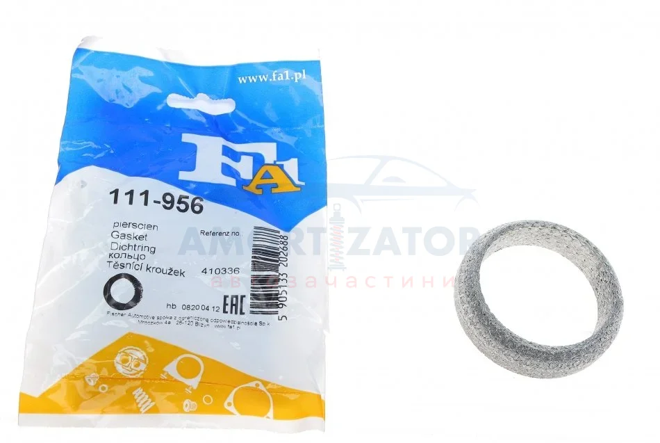 Прокладка труби вихлопної FA1 111-956 Fischer Automotive One (FA1) 111956 (фото 1)