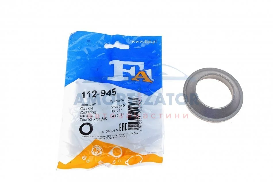 Прокладка труби вихлопної FA1 112-945 Fischer Automotive One (FA1) 112945 (фото 1)
