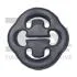 FISCHER кріплення глушника універсальн. (овальна) VW, ваз (мат. EPDM) Fischer Automotive One (FA1) 113704 (фото 1)
