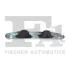 FISCHER VW кронштейн глушника AUDISEATSKODA (мат. EPDM) Fischer Automotive One (FA1) 113765 (фото 1)