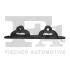 FISCHER VW кронштейн cистемы випуску ВГ (мат. EPDM) BORA I 1.6 98-, GOLF IV Variant 1.6 FSI 02- Fischer Automotive One (FA1) 113772 (фото 1)