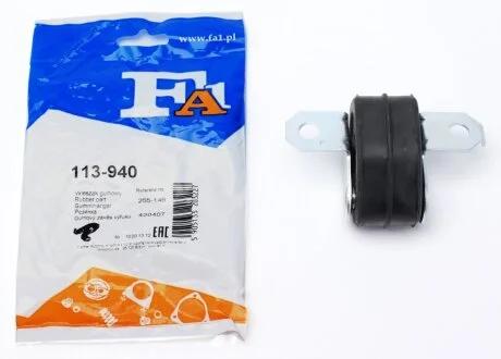 Кронштейн кріплення глушника FA1 113-940 Fischer Automotive One (FA1) 113940