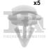 Кліпса кріплення (затискач) Fischer Automotive One (FA1) 11-40078.5 (фото 1)