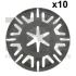 Кліпса кріплення (затискач) Fischer Automotive One (FA1) 11-40113.10 (фото 1)