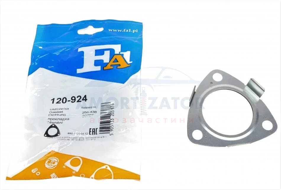 Прокладка труби вихлопної FA1 120-924 Fischer Automotive One (FA1) 120924 (фото 1)