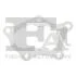 FISCHER MITSUBISHI прокладка труби вихлопного газу COLT 1.5 05-12 Fischer Automotive One (FA1) 140916 (фото 1)
