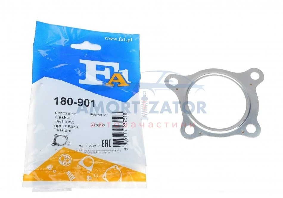 Прокладка труби вихлопної FA1 180-901 Fischer Automotive One (FA1) 180901 (фото 1)