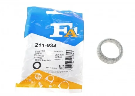 Прокладка труби вихлопної FA1 211-934 Fischer Automotive One (FA1) 211934