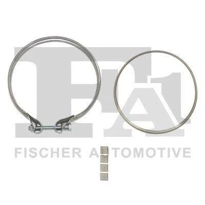 FISCHER CITROEN Комплект для монтажу каталізатора BERLINGO MULTISPACE 1.6 08-, C3 1.6 09-, C4 AIRCROSS 1.6 12-, C5 1.6 10-, DS3 1.6 09-, DS4 1.6 11- Fischer Automotive One (FA1) 218997 (фото 1)